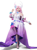 Honkai Star Rail Cyrene Cosplay Costume With Gradient Long Layered Dress