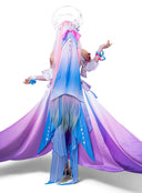 Honkai Star Rail Cyrene Cosplay Costume With Gradient Long Layered Dress