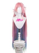 Honkai Star Rail Cyrene Cosplay Wig Long Pink to Blue and Green