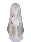 OSIAS COSPLAY - Genshin Impact Istaroth Cosplay Wig Long Silver With Two Braids