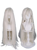 OSIAS COSPLAY - Genshin Impact Istaroth Cosplay Wig Long Silver With Two Braids