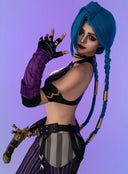 OSIAS COSPLAY - Arcane: League of Legends Jinx Cosplay Costume