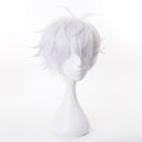 OSIAS JJK Men’s Short Silver Cosplay Wig Anime Character Costume Hair