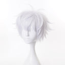 OSIAS JJK Men’s Short Silver Cosplay Wig Anime Character Costume Hair