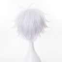 OSIAS JJK Men’s Short Silver Cosplay Wig Anime Character Costume Hair