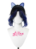 OSIAS COSPLAY - Demon Slayer Kochou Shinobu Cosplay Wig With Butterfly Hair Clip