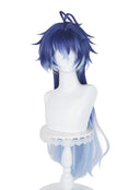 OSIAS COSPLAY - Genshin Imp act Kyryll Chudomirovich Flins Cosplay Wig Long Dark Blue and Light Blue