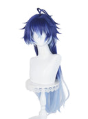 OSIAS COSPLAY - Genshin Imp act Kyryll Chudomirovich Flins Cosplay Wig Long Dark Blue and Light Blue