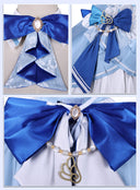 LoveLive x LoveLive Sunshine μ's x Aqours Cosplay Costume Blue Outfit