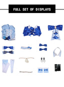LoveLive x LoveLive Sunshine μ's x Aqours Cosplay Costume Blue Outfit