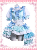 Madoka Magica Miki Sayaka Cosplay Costume Magia Stage Performance Outfit