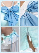 Madoka Magica Miki Sayaka Cosplay Costume Magia Stage Performance Outfit