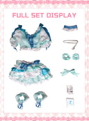 Madoka Magica Miki Sayaka Cosplay Costume Magia Stage Performance Outfit