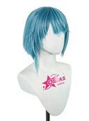 OSIAS COSPLAY - Puella Magi Madoka Magica Miki Sayaka Cosplay Wig Short Blue
