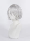 OSIAS COSPLAY - NieR 2B Cosplay Wig Silver Thick Short Heat Resistant Hair
