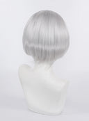 OSIAS COSPLAY - NieR 2B Cosplay Wig Silver Thick Short Heat Resistant Hair