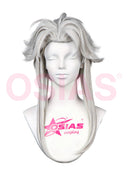 The Freak Circus Pierrot Cosplay Wig Long White