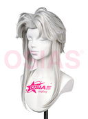 The Freak Circus Pierrot Cosplay Wig Long White