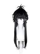 OSIAS COSPLAY - Wuthering Waves Qiuyuan Cosplay Wig Long Black and Grey