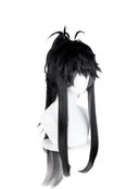 OSIAS COSPLAY - Wuthering Waves Qiuyuan Cosplay Wig Long Black and Grey
