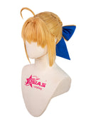 OSIAS COSPLAY - Honkai Star Rail x Fate/Stay Night Saber Cosplay Wig Blonde With Bun