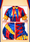 The Amazing Digital Circus Pomni Cosplay Costume With Shapeable Hat