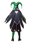 The Freak Circus Harlequin Cosplay Costume Green Outfit