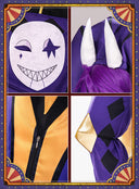 The Freak Circus Jester Cosplay Costume Purple Outfit