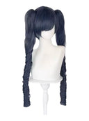 OSIAS Women's Long Curly Twin-Tail Cosplay Wig
