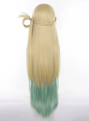 Wuthering Waves Lynae Cosplay Perücke Lang Blond und Grün