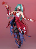 Wuthering Waves Phrolova Cosplay Costume Gradient Design With Printed Patterns