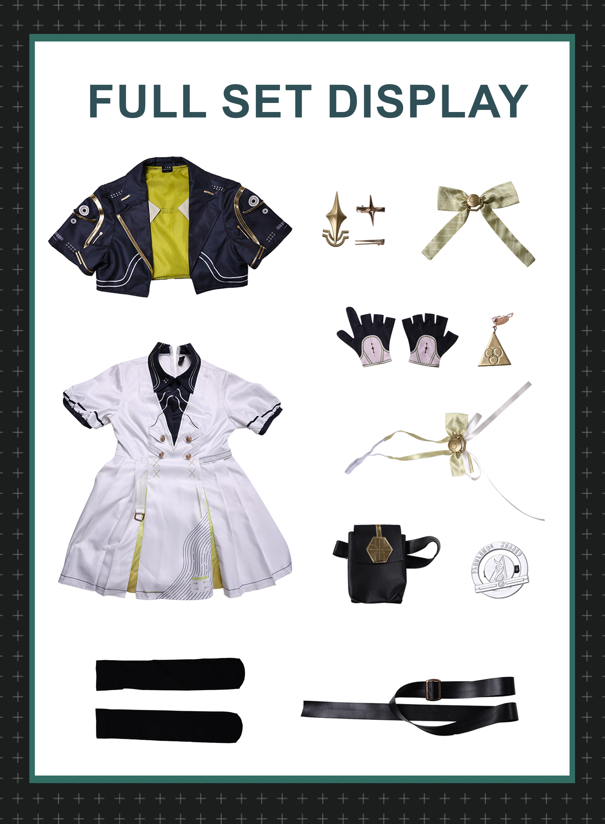 Wuthering Waves Rover Women Uniform Cosplay Costume With Full Set – OSIAS