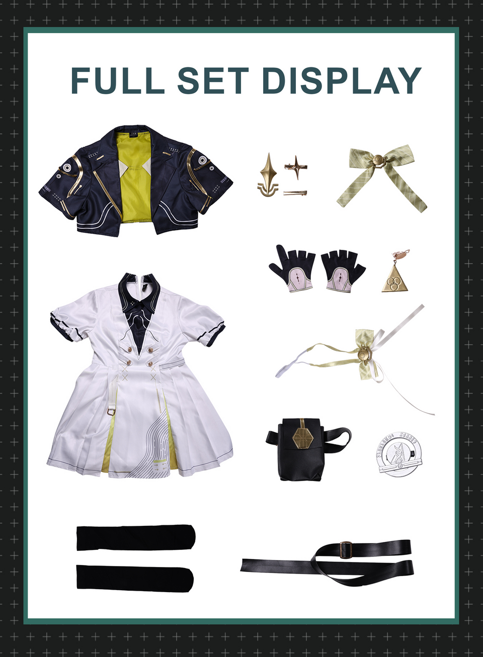 Female Rover Costumes Wuthering Waves Rover Women Uniform Cosplay Costume With Full Set – OSIAS