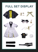 Wuthering Waves Rover Women Uniform Cosplay Costume With Full Set