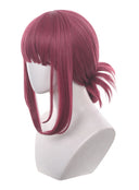 Smoking Behind the Supermarket with You Yamada Cosplay Wig Medium Red With Ponytail