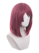 Smoking Behind the Supermarket with You Yamada Cosplay Wig Medium Red