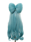 OSIAS COSPLAY - Genshin Impact Yumemizuki Mizuki Cosplay Wig Long Light Blue Synthetic Heat Resistant Hair