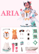 OSIAS - Zenless Zone Zero Aria Energetic Idol Cosplay Costume With Full Set