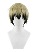 Jujutsu Kaisen Zenin Naoya Cosplay Wig Short Blonde and Dark Green