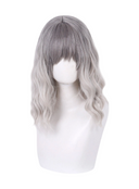 Resident Evil Emily Cosplay Wig Medium Grey