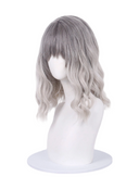 Resident Evil Emily Cosplay Wig Medium Grey