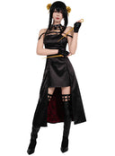 Women’s Leather Skirt Battle Suit Cosplay Costume Anime Outfit