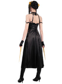 Women’s Leather Skirt Battle Suit Cosplay Costume Anime Outfit