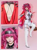 Wuthering Waves Lupa Cosplay Costume With Furry Tail