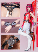 Wuthering Waves Lupa Cosplay Costume With Furry Tail