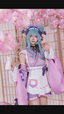 Costume de Cosplay Genshin Impact Yumemizuki Mizuki