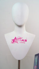 Genshin Impact Yumemizuki Mizuki Cosplay Wig Long Light Blue Synthetic Heat Resistant Hair