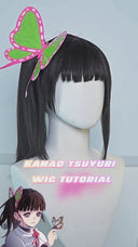 Demon Slayer Kanao Tsuyuri Cosplay Wig