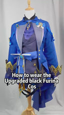 Genshin Impact Furina White Cosplay Costume