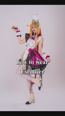 Costume de cosplay Escoffier de Genshin Impact